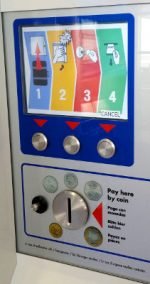 Edinburgh Bus Station locker read-out