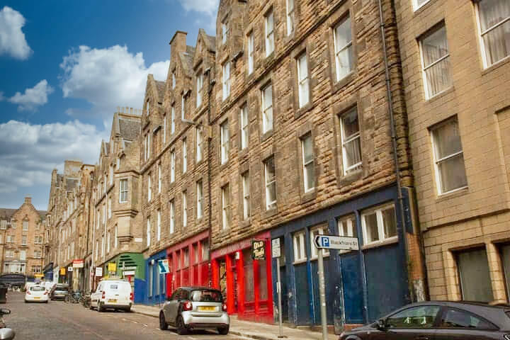 Edinburgh Old Town - Blckfrairs Street View